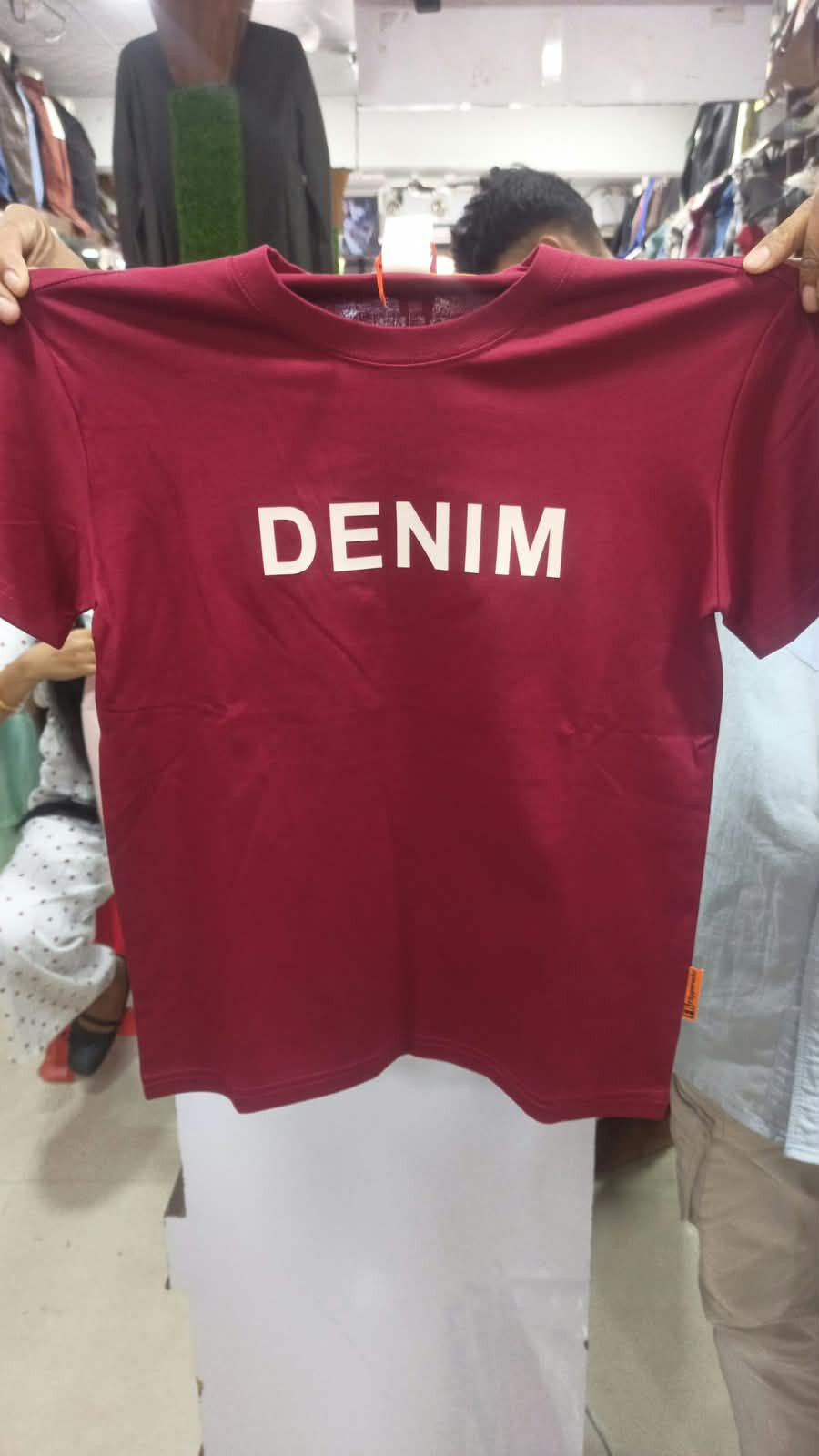 Denim Premium Cotton T-Shirt.