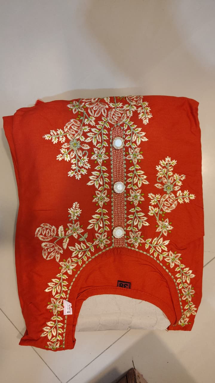 Unstitched Salwar Kameez or Salwar Suit Dress Material.