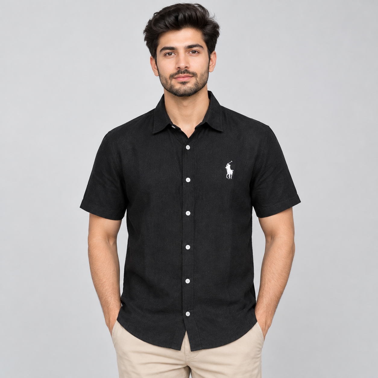 Polo Ralph Lauren Short-Sleeve Linen Shirt