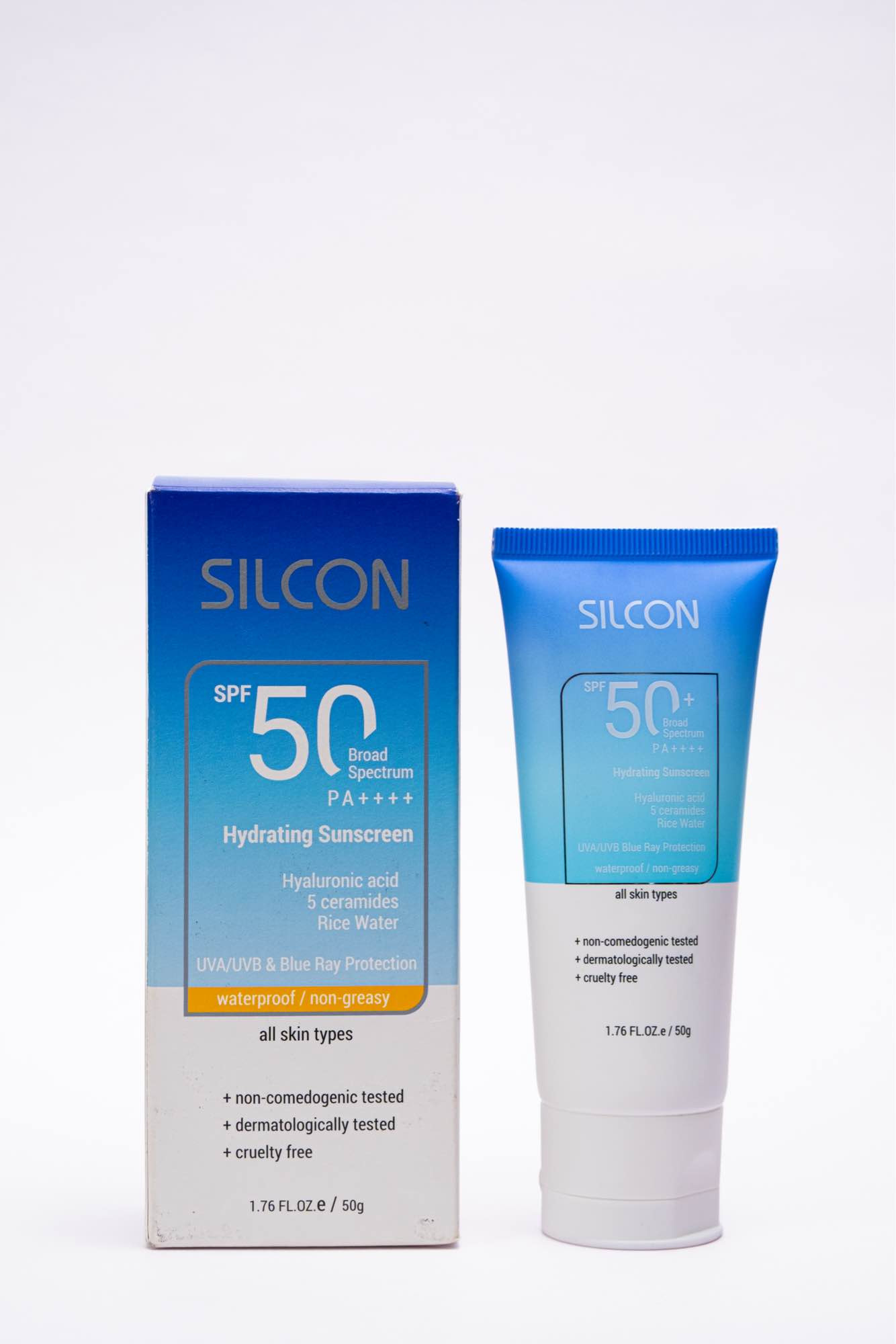 Silcon Hydrating Sunscreen SPF 50+ PA ++++