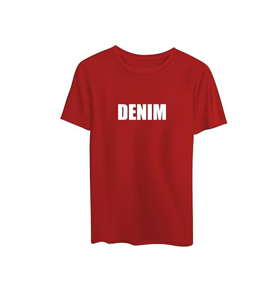 Denim Premium Cotton T-Shirt.