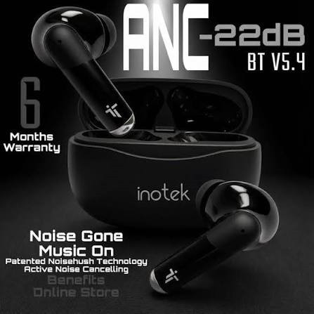 Wireless TWS Active Noise Cancellation Earbuds with ENC Mic
