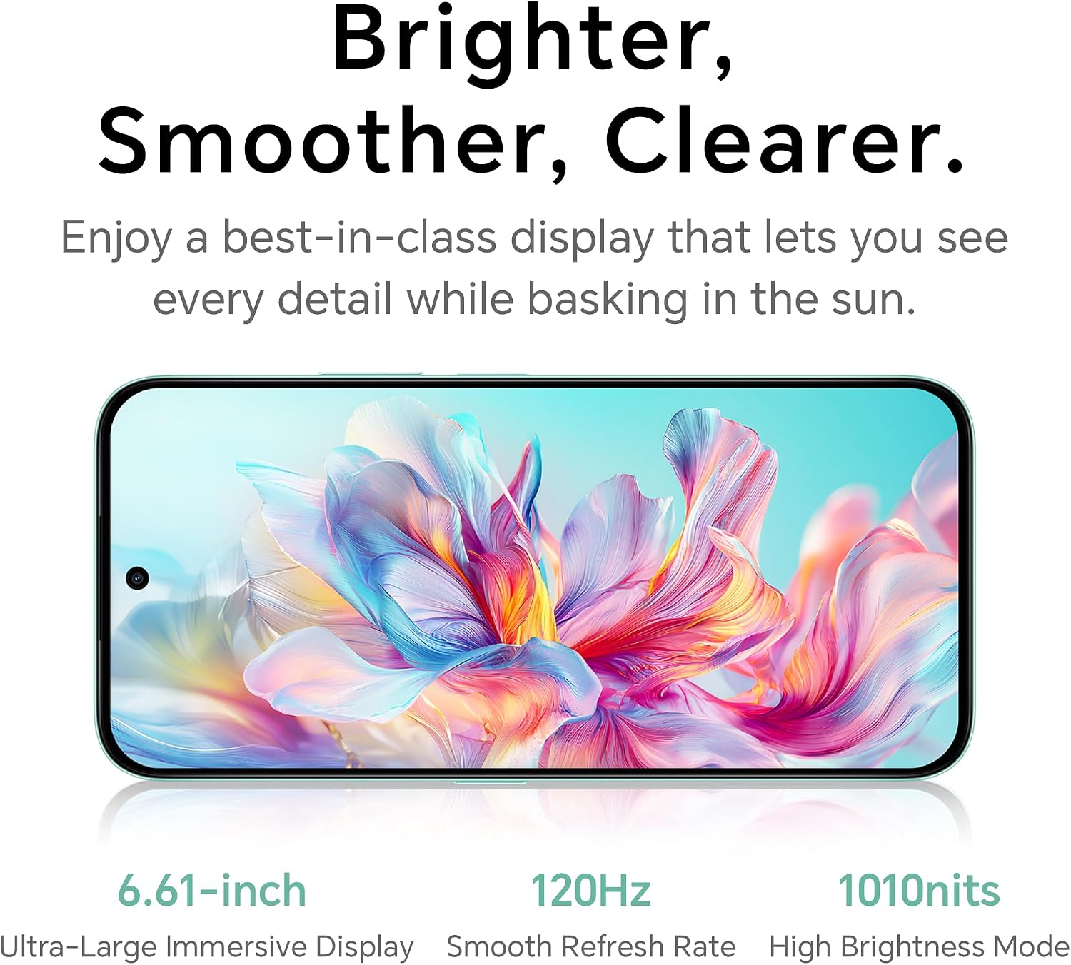 HONOR X6c Smartphone 6GB RAM 128GB ROM, 6.61" 120Hz Display, 50MP Camera, 35W Fast Charging, Dual SIM,