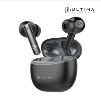 Ultima Boom 141 ANC Earbuds (30 dB)| Ultima Link App Support | 45Hrs Playtime | Game Mode (40ms) | IPX5 Water Resistant | 13 mm Drivers For Deep Bass Wireless Earbuds