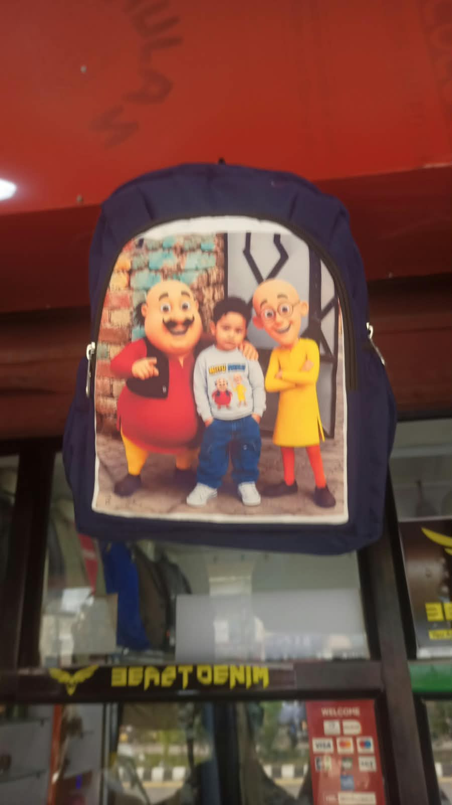 cartoon show Motu Patlu Bag