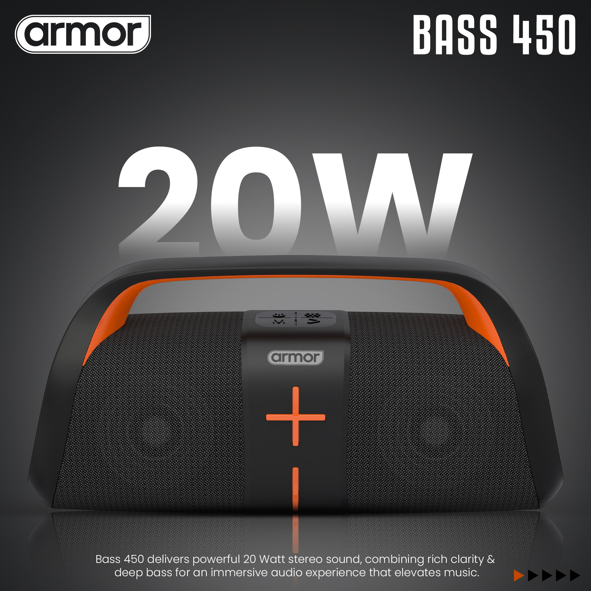 Armor Bass Bluetooth Speaker