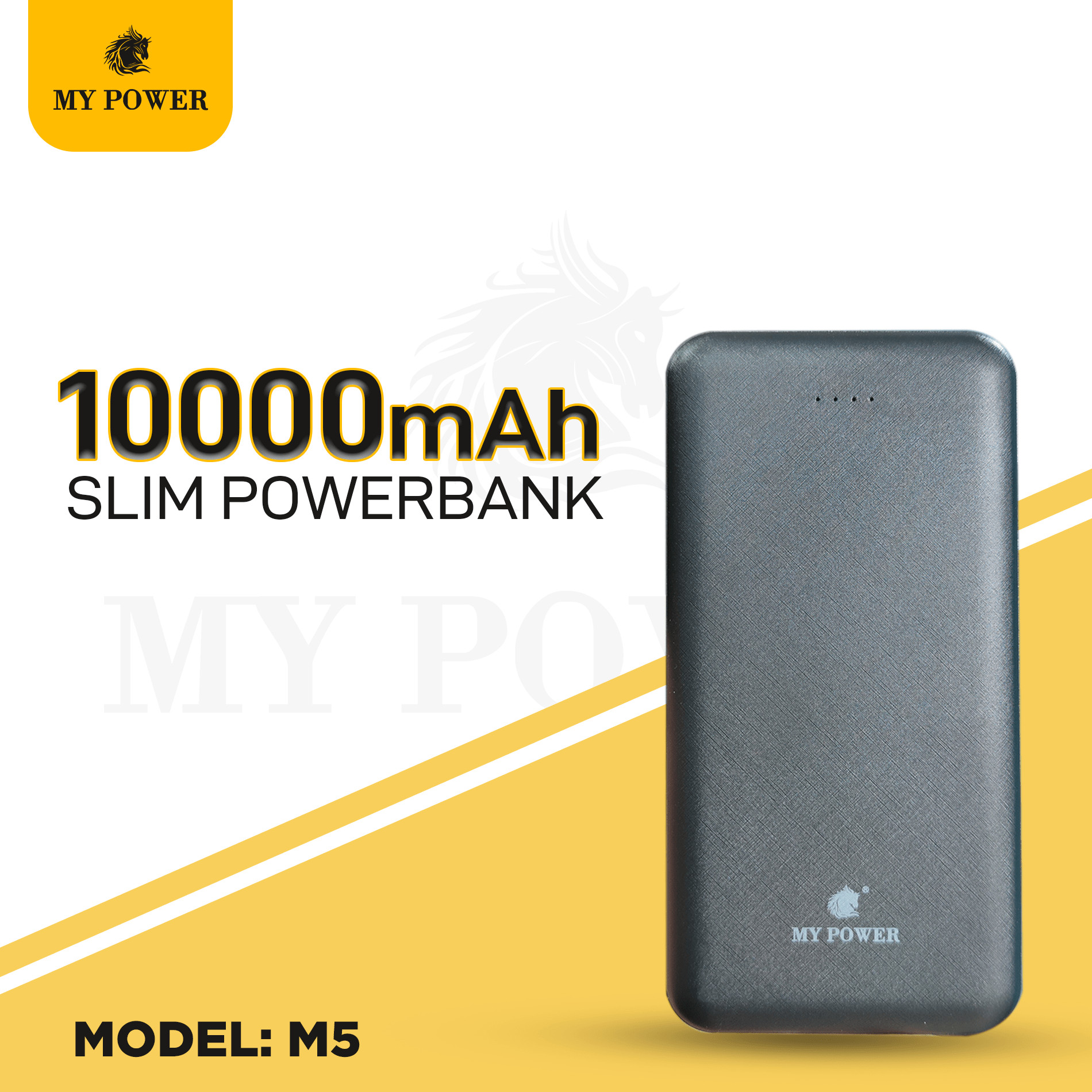 Magnet Ultra Thin 10000mAh Power Bank (Model: MP-11).