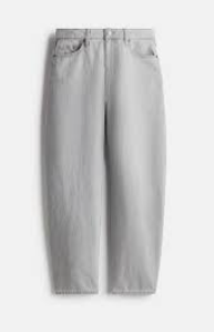 light-blue wash straight-leg denim jeans