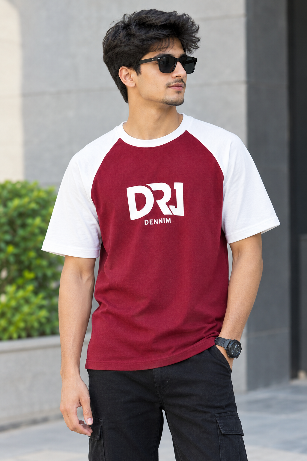DRJ Denim Premium Half T-Shirt – Everyday Style, Ultimate Comfort.