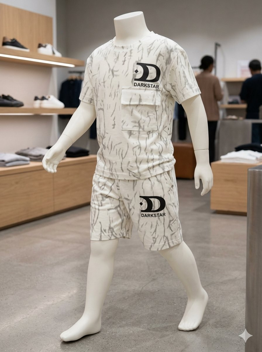 T-Shirt and Shorts Co-ord Set