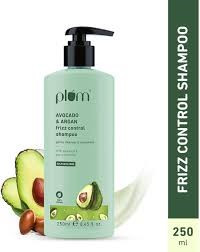 Plum Avocado & Argan Frizz Control Shampoo .