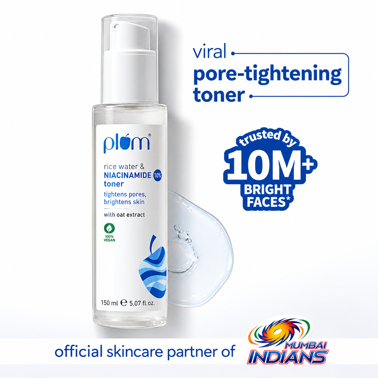 Plum Niacinamide & Rice Water Face Toner