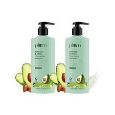 Plum Avocado & Argan Frizz Control Shampoo .