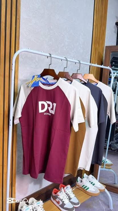 DRJ Denim Premium Half T-Shirt – Everyday Style, Ultimate Comfort.