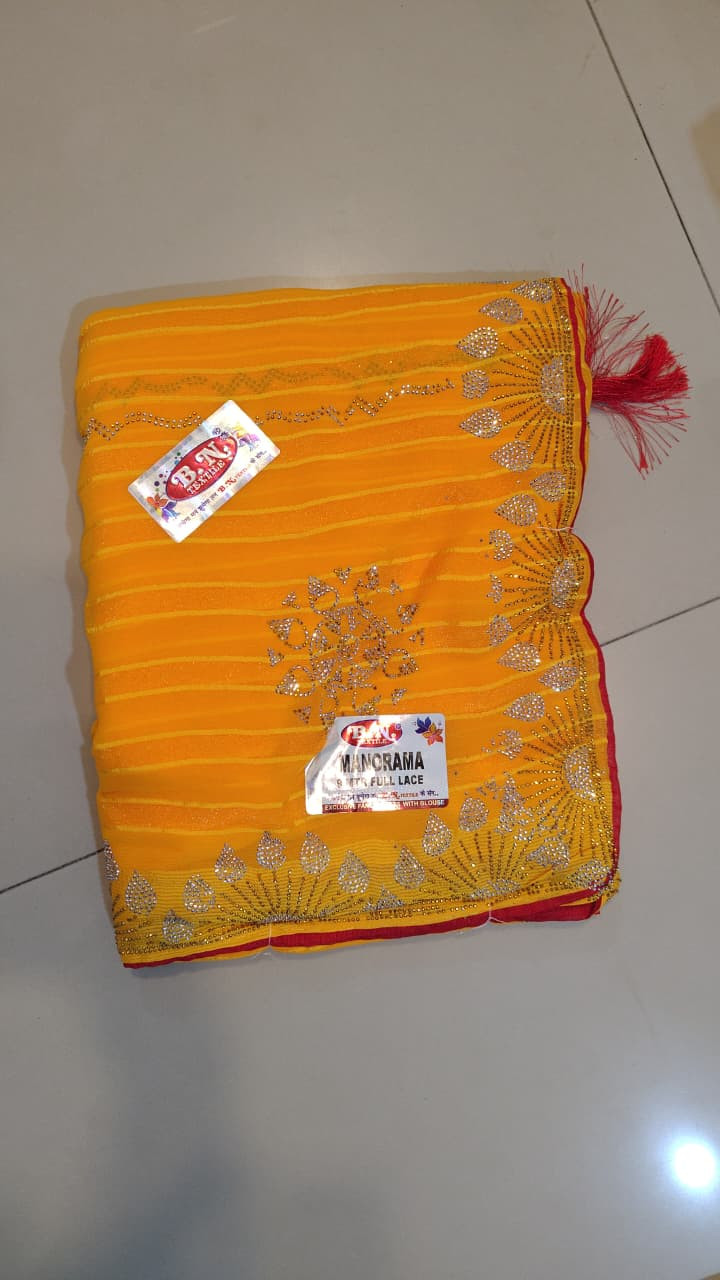 Manorama Weightless Full Lace with blouse