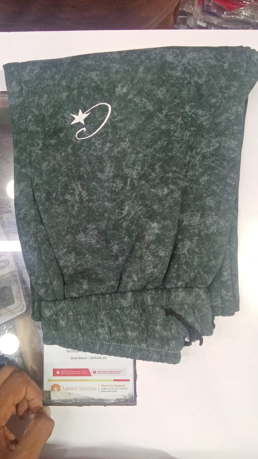 acid wash jogger sweatpants