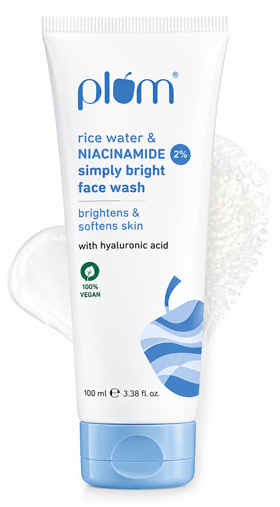 Plum Rice Water & Niacinamide Simply Bright Face Wash