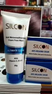 Silcon Ultimate Clear Anti Melasma (Blemish) Foam Face Wash (80g) enriched with vitamins C, D, and E.