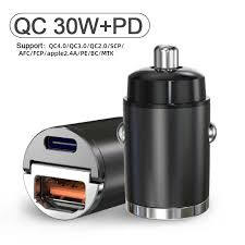 Original YY-C23 30W Crystal Type-C Car Charger