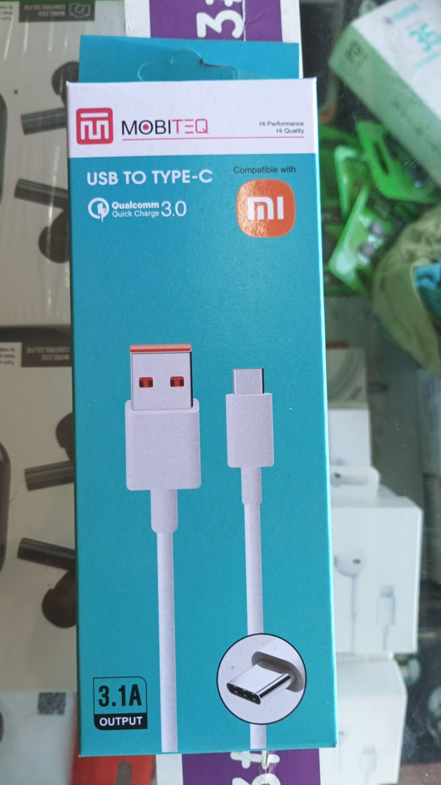 Type-C Fast Charging Cable.